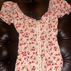 Urban Outfitters Pink Floral Dress